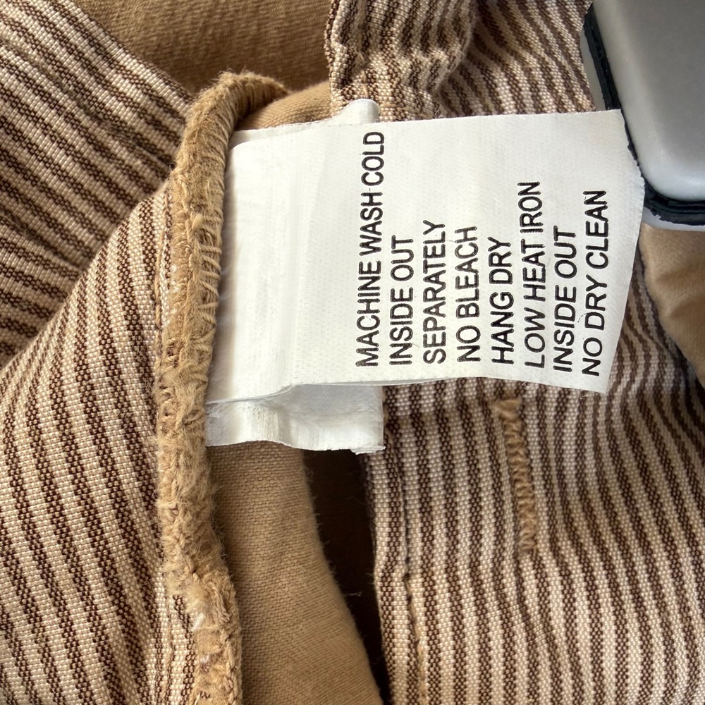 UNTUCKit Boys Tan Khaki Chino Shorts Pima Cotton Spandex Size 10‎ - Picture 7 of 10